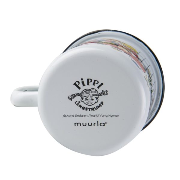 Kubek emaliowany 0,25l (biały) Filiżanka Kawy Muurla Pippi